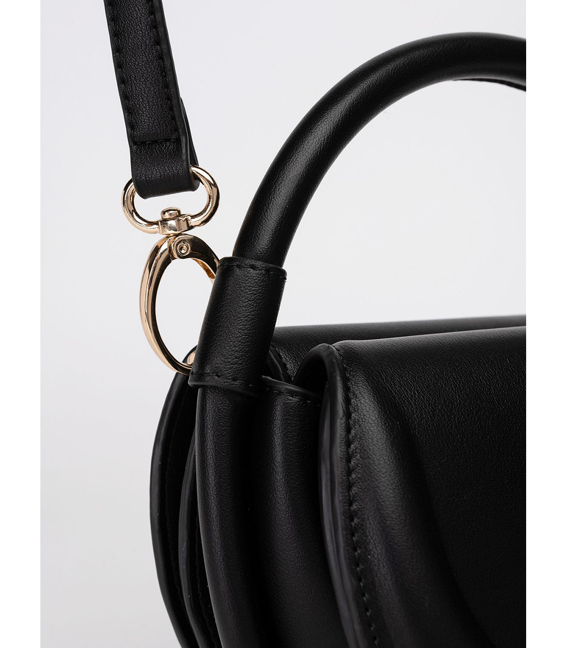 ラウンドミニハンドバッグ 詳細画像 ブラック 9